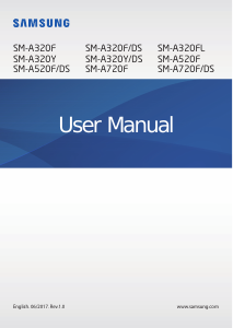 Manual Samsung SM-A320Y/DS Galaxy A3 Mobile Phone
