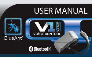 Manual BlueAnt V1 Headset