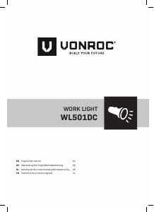 Mode d’emploi Vonroc WL501DC Lampe