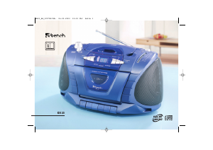 Bedienungsanleitung E-Bench KH 23 Stereoanlage