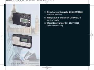 Handleiding E-Bench KH 2027 Radio