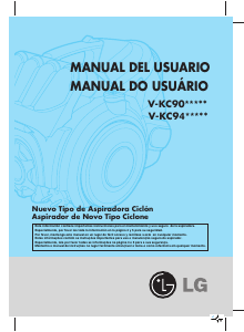 Manual de uso LG V-KC901HTQ Aspirador