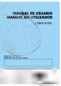 Manual de uso LG V-CB351NTQ Aspirador