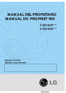 Manual de uso LG V-CC182HTUQ Aspirador