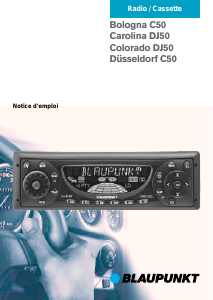 Mode d’emploi Blaupunkt Carolina DJ50 Autoradio