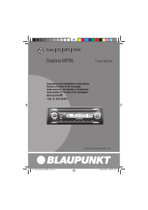 Manual de uso Blaupunkt Daytona MP26 Radio para coche