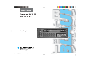 Mode d’emploi Blaupunkt Caracas RCR 27 Autoradio