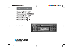 Mode d’emploi Blaupunkt Woodstock DJ I Autoradio