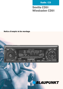 Mode d’emploi Blaupunkt Sevilla CD51 Autoradio