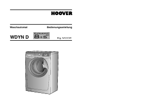 Bedienungsanleitung Hoover WDYN 4853 D Waschtrockner