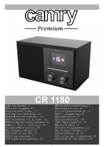 Bruksanvisning Camry CR 1180 Radio