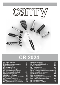 Käyttöohje Camry CR 2024 Hiusten muotoilulaite