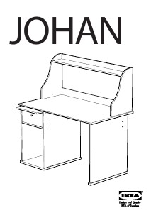 Manual IKEA JOHAN Desk