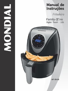 Manual Mondial AF-30-DI Fritadeira