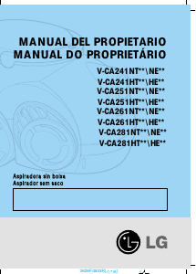 Manual LG V-CA281NTQB Aspirador