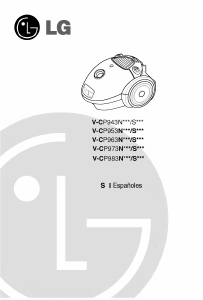 Manual de uso LG V-CP983STQC Aspirador