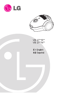 Manual LG VB2717NRTN Vacuum Cleaner