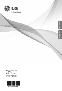 Manual de uso LG VB2718RT Aspirador