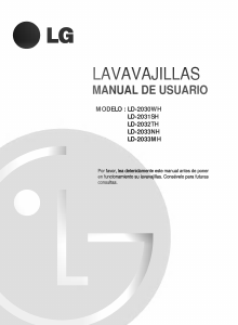 Manual de uso LG LD-2033MH Lavavajillas