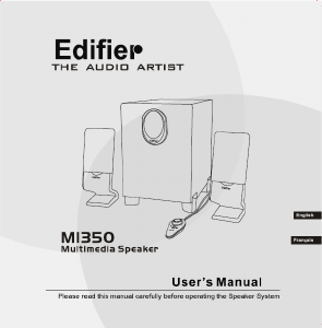 Manual Edifier M1350 Speaker