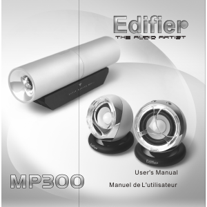 Handleiding Edifier MP300 Luidspreker