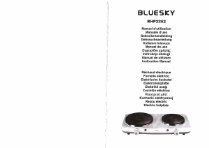 Mode d’emploi Bluesky BHP 2252 Table de cuisson