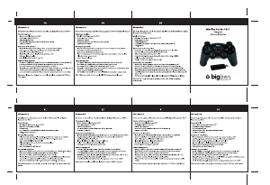 Handleiding Bigben Wireless Pad (PlayStation 3) Gamecontroller