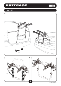 Handleiding Buzz Rack Beetle Fietsendrager