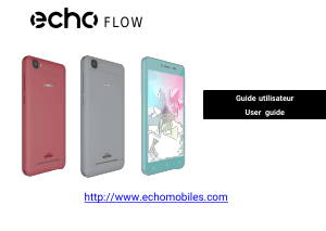 Mode d’emploi Echo Flow Téléphone portable