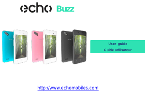 Manual Echo Buzz Mobile Phone