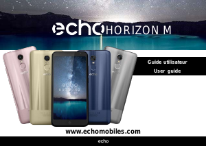 Mode d’emploi Echo Horizon M Téléphone portable