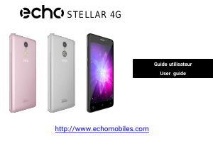 Mode d’emploi Echo Stellar 4G Téléphone portable