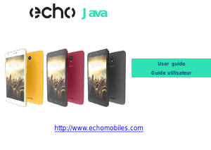 Mode d’emploi Echo Java Téléphone portable