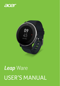 Manual Acer Leap Ware Activity Tracker