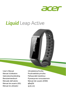 Návod Acer Liquid Leap Active Monitor aktivity