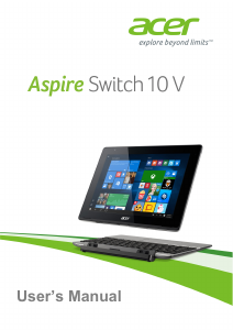 Manual Acer Aspire Switch 10V Tablet