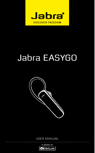 Handleiding Jabra EASYGO Headset