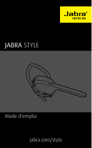 Mode d’emploi Jabra STYLE Headset