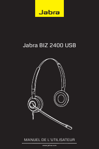 Mode d’emploi Jabra BIZ 2400 USB Headset
