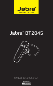 Mode d’emploi Jabra BT2045 Headset