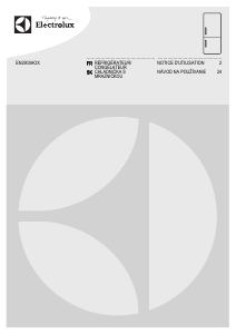 Mode d’emploi Electrolux EN2900AOX Réfrigérateur combiné