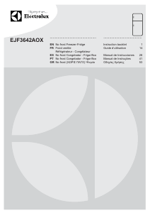 Mode d’emploi Electrolux EJF3642AOX Réfrigérateur combiné