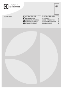 Mode d’emploi Electrolux EUN1443AOW Congélateur