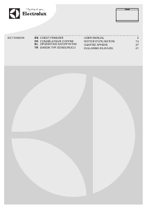 Mode d’emploi Electrolux EC1105AOW Congélateur