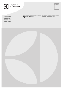 Mode d’emploi Electrolux ESI6500LAW Lave-vaisselle