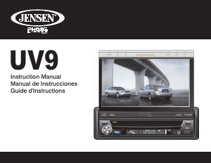 Manual Jensen UV9 Car Radio