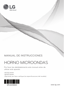 Manual de uso LG MH6024D Microondas