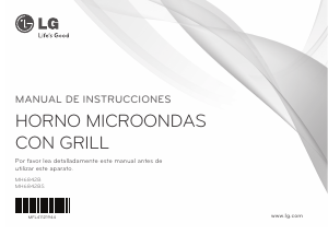 Manual de uso LG MH6842B Microondas