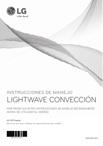 Manual de uso LG MJ3294BAW Microondas