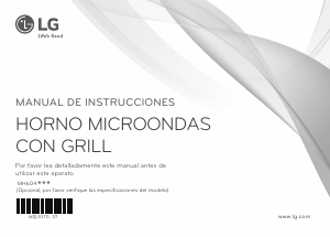 Manual de uso LG MH6044VAT Microondas